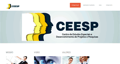 Desktop Screenshot of ceesp.com.br